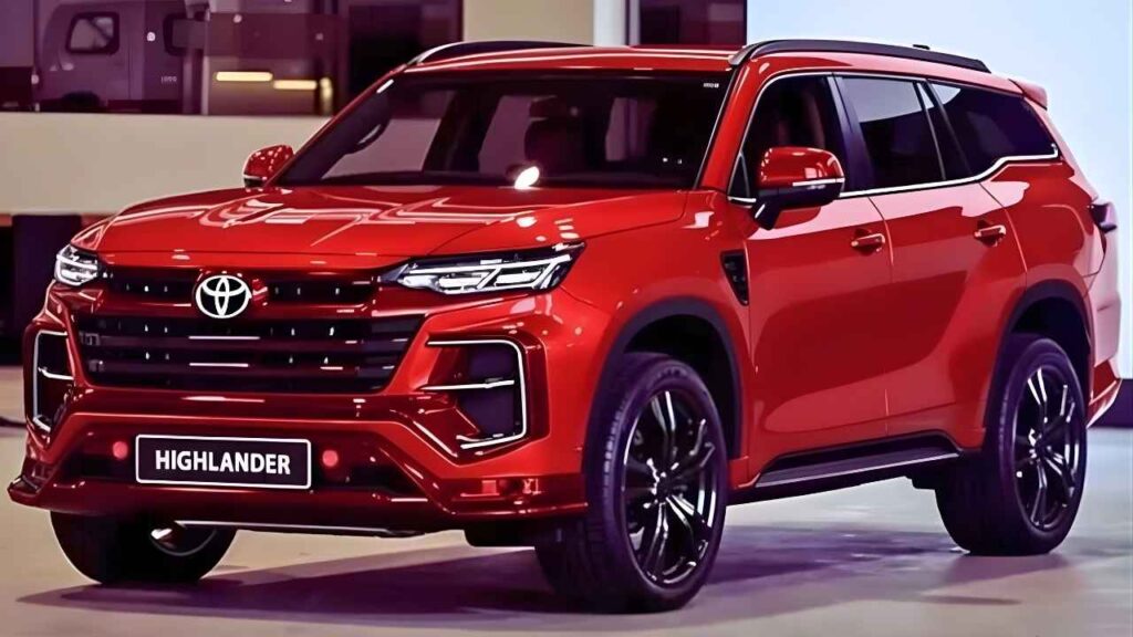Toyota Highlander 2026 Hybrid SUV Launched with 243hp Power and Luxury 7-Seater Comfort!